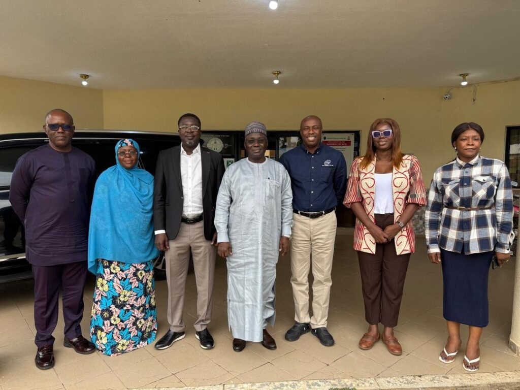Visit to pharm. Ibrahim Babashehu Ahmed, Register of Pharmacists Council of Nigeria (PCN)